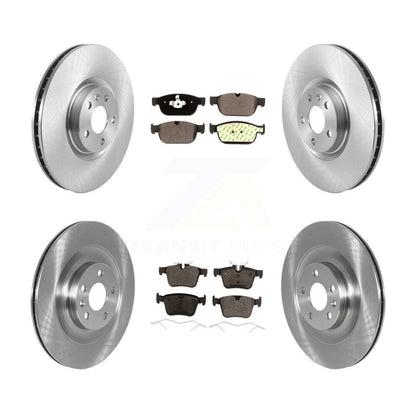 Disc Brake Rotors And Ceramic Pads Front Rear Kit For Volvo XC40 Recharge C40
