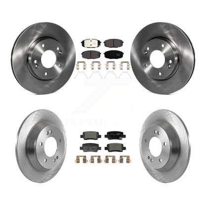 Disc Brake Rotors And Ceramic Pads Front Rear Kit For Kia Seltos