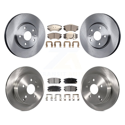 Disc Brake Rotors And Ceramic Pads Front Rear Kit For GMC Terrain