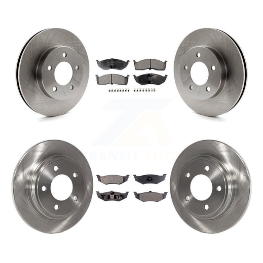 Brake Rotors Ceramic Pad Front Rear Kit For Intrepid Dodge Chrysler Concorde LHS