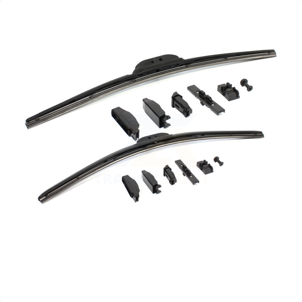 Wiper Blades Front Kit For Hyundai Accent Kia Nissan NV200 Rio Rio5 Sentra City