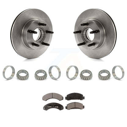 Brake Hub Rotor Inner & Outer Race Bearing Set Pad Front Kit For Ford Ranger