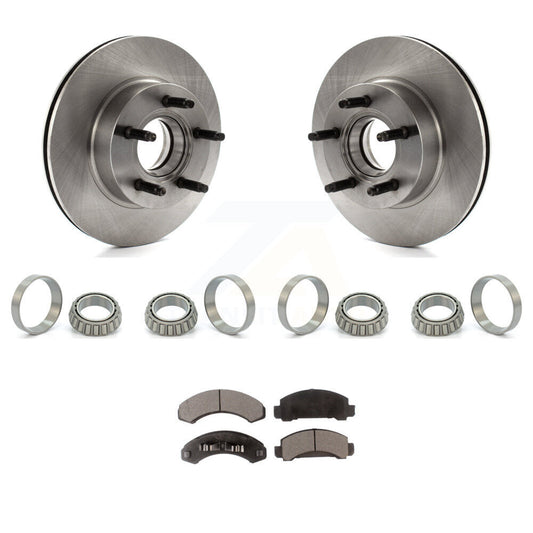 Brake Hub Rotor Inner & Outer Race Bearing Set Pad Front Kit For Ford Ranger