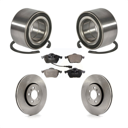 Wheel Bearing Disc Brake Rotor & Pads Front Kit For Volkswagen Jetta Golf Beetle