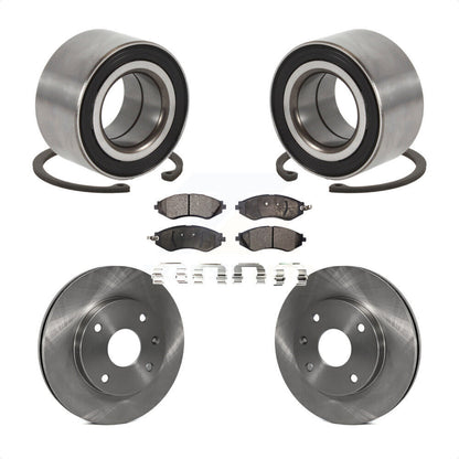 Wheel Bearing Brake Rotor Pads Front Kit For Chevrolet Optra Suzuki Forenza Reno