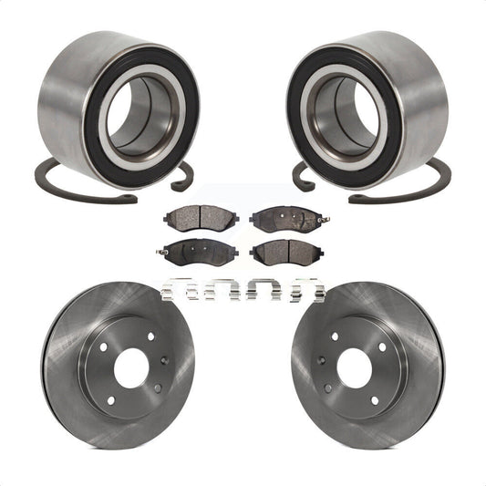 Wheel Bearing Brake Rotor Pads Front Kit For Chevrolet Optra Suzuki Forenza Reno
