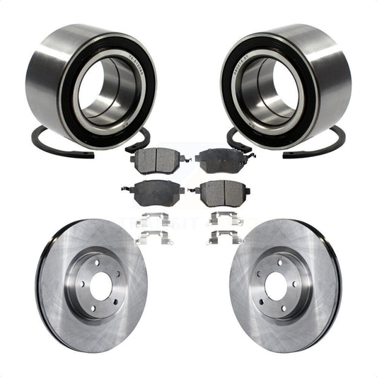 Wheel Bearing Disc Brake Rotors And Pads Front Kit For Nissan Altima Maxima