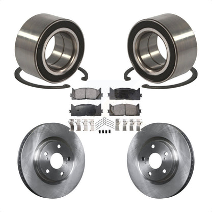 Wheel Bearing Disc Brake Rotor Pad Front Kit For Toyota Camry Lexus ES350 Avalon