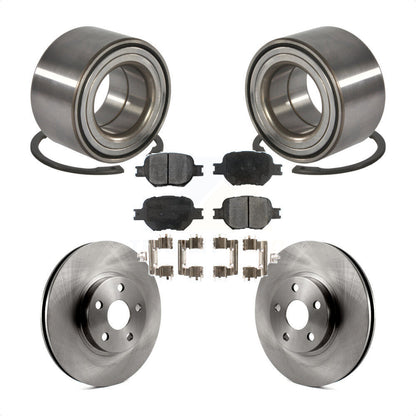 Wheel Bearing Disc Brake Rotors And Pads Front Kit For Toyota Celica Scion tC