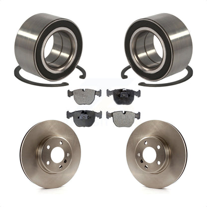Wheel Bearing Disc Brake Rotors And Ceramic Pads Front Kit For BMW X5