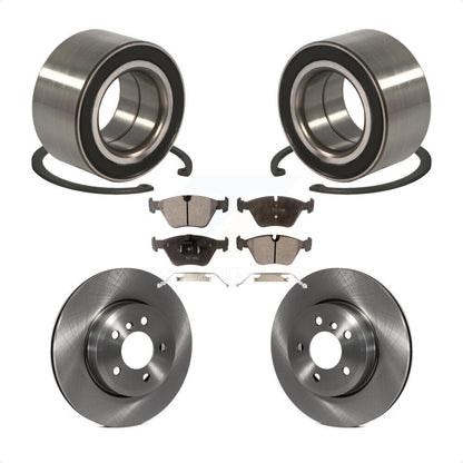 Wheel Bearing Disc Brake Rotors And Ceramic Pads Front Kit For 2004-2010 BMW X3
