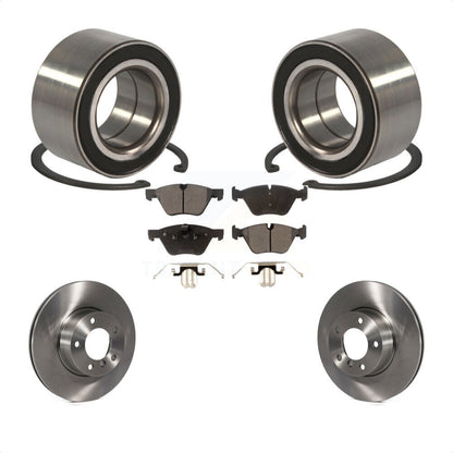 Wheel Bearing Disc Brake Rotors And Ceramic Pads Front Kit For BMW 328xi