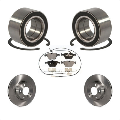 Wheel Bearing Disc Brake Rotors And Pads Front Kit For BMW 328i xDrive 328xi