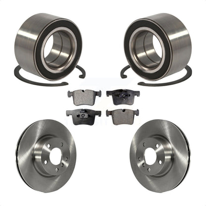 Wheel Bearing Disc Brake Rotors And Ceramic Pads Front Kit For 2011-2012 BMW X3