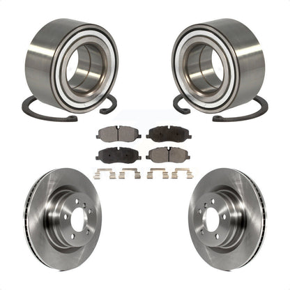 Wheel Bearing Brake Rotor Pad Front Kit For Land Rover Range Naturally Aspirated
