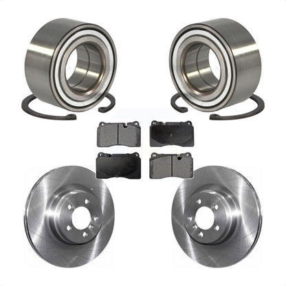 Wheel Bearing Brake Rotor Pads Front Kit For 06-09 Land Rover Range Supercharged