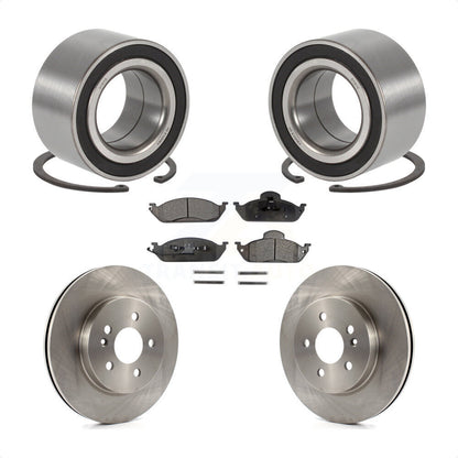 Wheel Bearing Disc Brake Rotor Pad Front Kit For Mercedes-Benz ML320 ML350 ML430