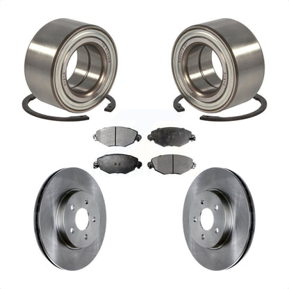 Wheel Bearing Disc Brake Rotors And Pads Front Kit For 2002-2008 Jaguar X-Type