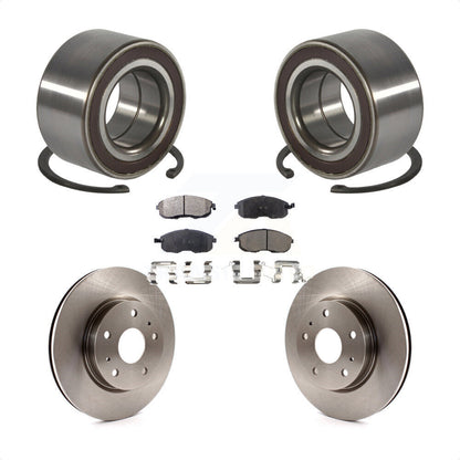 Wheel Bearing Disc Brake Rotors And Pads Front Kit For Suzuki SX4 Crossover
