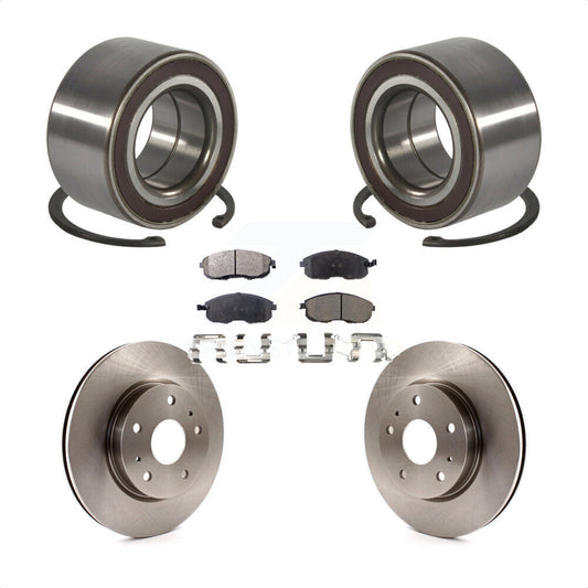 Wheel Bearing Disc Brake Rotors And Pads Front Kit For Suzuki SX4 Crossover