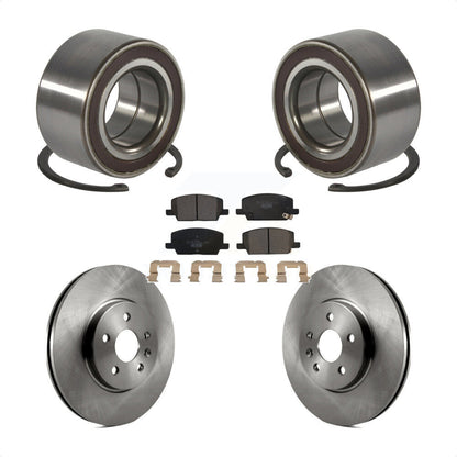 Wheel Bearing Disc Brake Rotor And Pad Front Kit For Buick Encore Chevrolet Trax