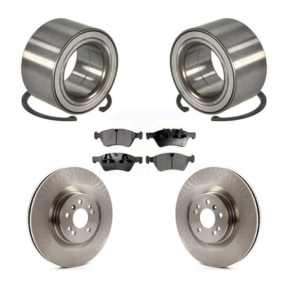 Wheel Bearing Brake Rotor Pad Front Kit For Mercedes-Benz ML350 ML320 R350 ML550