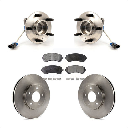 Hub Bearing Brake Rotor Pad Front Kit For Buick Rendezvous Pontiac Montana Aztek