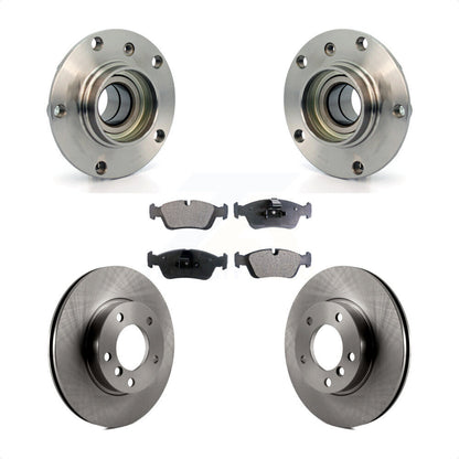 Hub Bearing Brake Rotor And Pad Front Kit For BMW Z3 Z4 320i 328i 323i 318i 325i