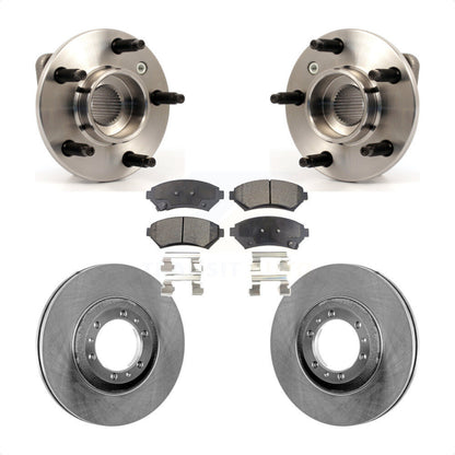 Hub Bearing Brake Rotor Pads Front Kit For Pontiac Montana Buick Century Venture