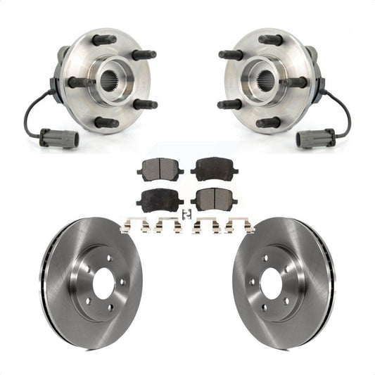 Hub Bearing Assembly Disc Brake Rotors And Pads Front Kit For Chevrolet HHR