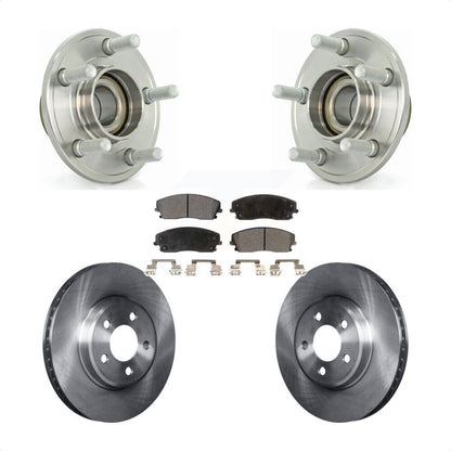 Hub Bearing Brake Rotor Pads Front Kit For Dodge Chrysler 300 Charger Challenger