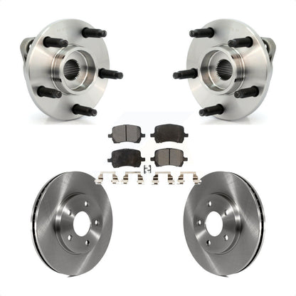 Hub Bearing Assembly Disc Brake Rotors And Pads Front Kit For Chevrolet HHR