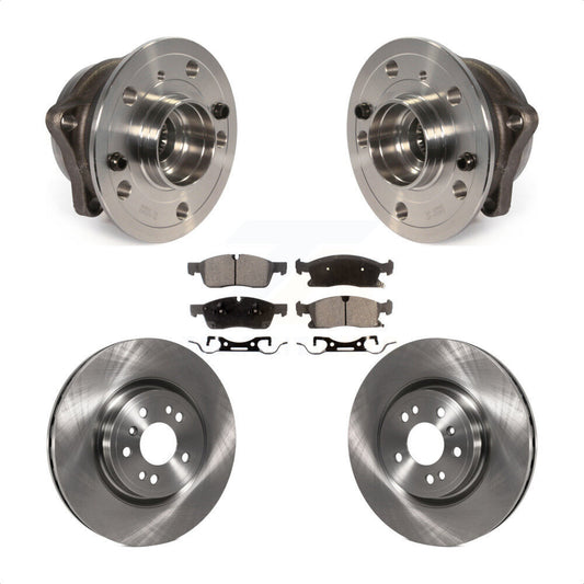 Hub Bearing Disc Brake Rotor Pads Front Kit For Mercedes-Benz ML350 GLE350 ML250