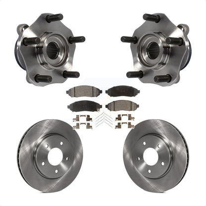 Hub Bearing Disc Brake Rotor Pads Front Kit For Nissan NV200 LEAF Chevrolet City