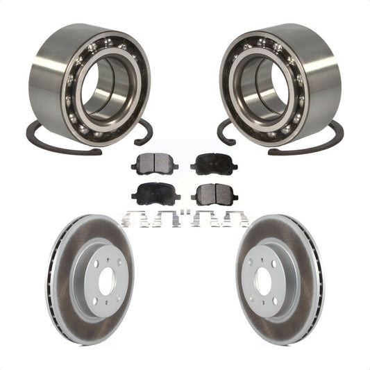 Wheel Bearing Coat Brake Rotor Pads Front Kit For Toyota Corolla Chevrolet Prizm