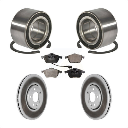 Wheel Bearing Coated Brake Rotor Pads Front Kit For Volkswagen Jetta Golf Beetle