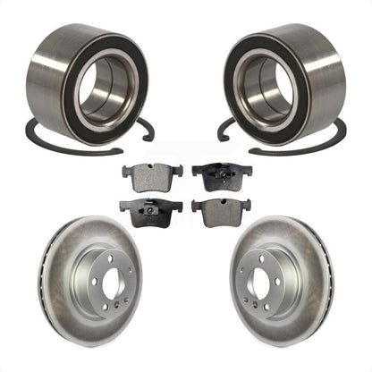 Wheel Bearing Coated Disc Brake Rotors And Pads Front Kit For 2011-2012 BMW X3