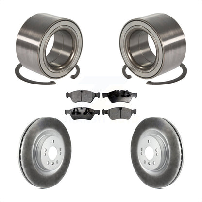 Wheel Bearing Coat Brake Rotor Pad Front Kit For Mercedes-Benz GL350 GL320 GL450