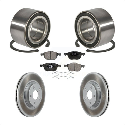 Wheel Bearing Coated Disc Brake Rotors And Pads Front Kit For Ford Escape C-Max