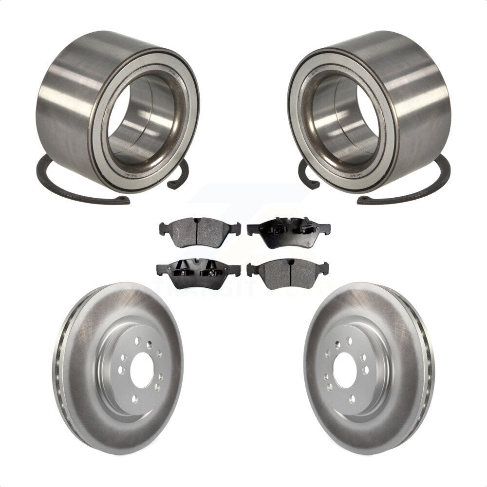 Wheel Bearing Coat Brake Rotor Pads Front Kit For Mercedes-Benz ML350 ML320 R350
