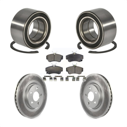 Wheel Bearing Coated Disc Brake Rotor And Pads Front Kit For Chrysler PT Cruiser
