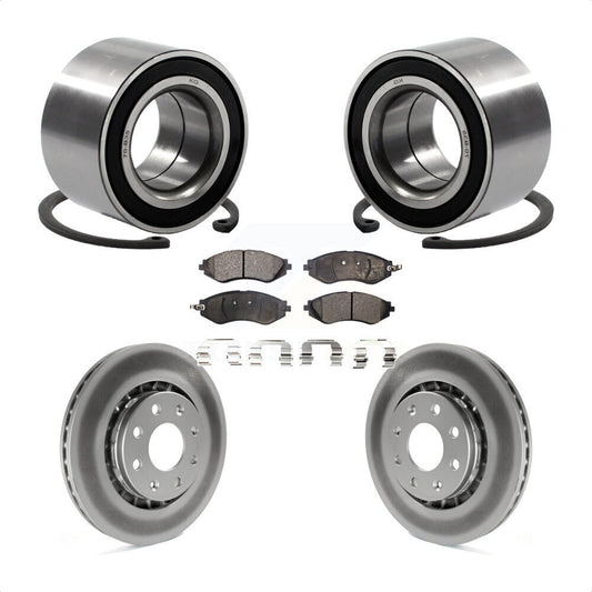 Wheel Bearing Coat Brake Rotor Pad Front Kit For Chevrolet Aveo Pontiac Aveo5 G3