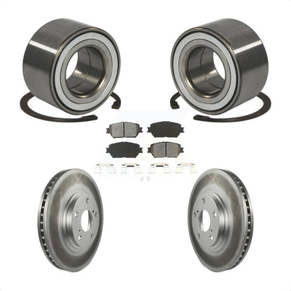 Wheel Bearing Coated Disc Brake Rotors And Pads Front Kit For Toyota Camry
