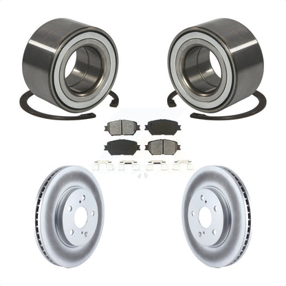 Wheel Bearing Coated Disc Brake Rotors And Pads Front Kit For Toyota Camry