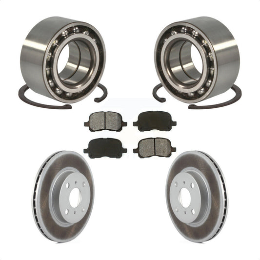 Wheel Bearing Coat Brake Rotor Pads Front Kit For Toyota Corolla Chevrolet Prizm