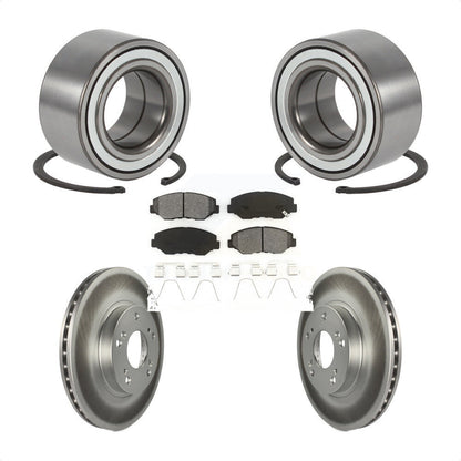 Wheel Bearing Coated Disc Brake Rotors And Pads Front Kit For Honda CR-V