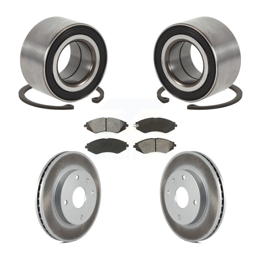 Wheel Bearing Coat Brake Rotor Pads Front Kit For Chevrolet Optra Suzuki Forenza