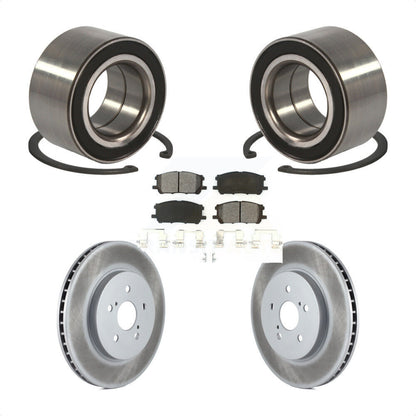 Wheel Bearing Coat Brake Rotor Pad Front Kit For Lexus RX350 RX330 Toyota RX400h