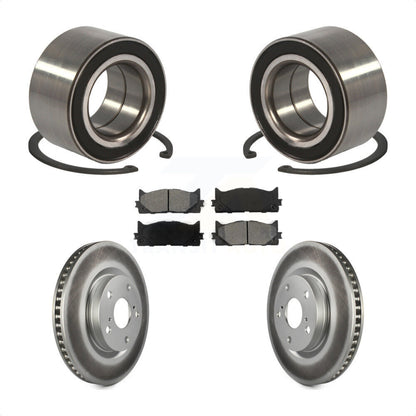 Wheel Bearing Coat Brake Rotor Pad Front Kit For Toyota Camry Lexus ES350 Avalon