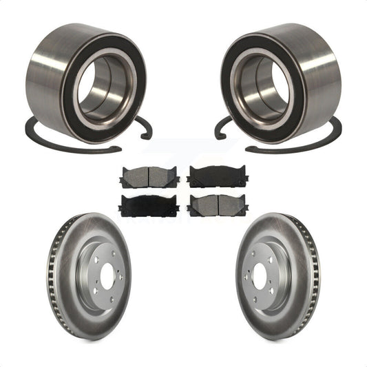 Wheel Bearing Coat Brake Rotor Pad Front Kit For Toyota Camry Lexus ES350 Avalon